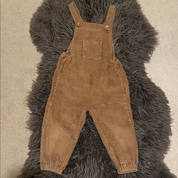 Quincy Mae Other - Quincy Mae Brown Corduroy Overalls